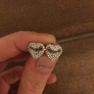 Juicy Couture Heart Earrings